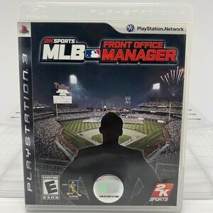 MLB Front Office Manager 2K Sports PlayStation 3 PS3 Video Game Tested 2009